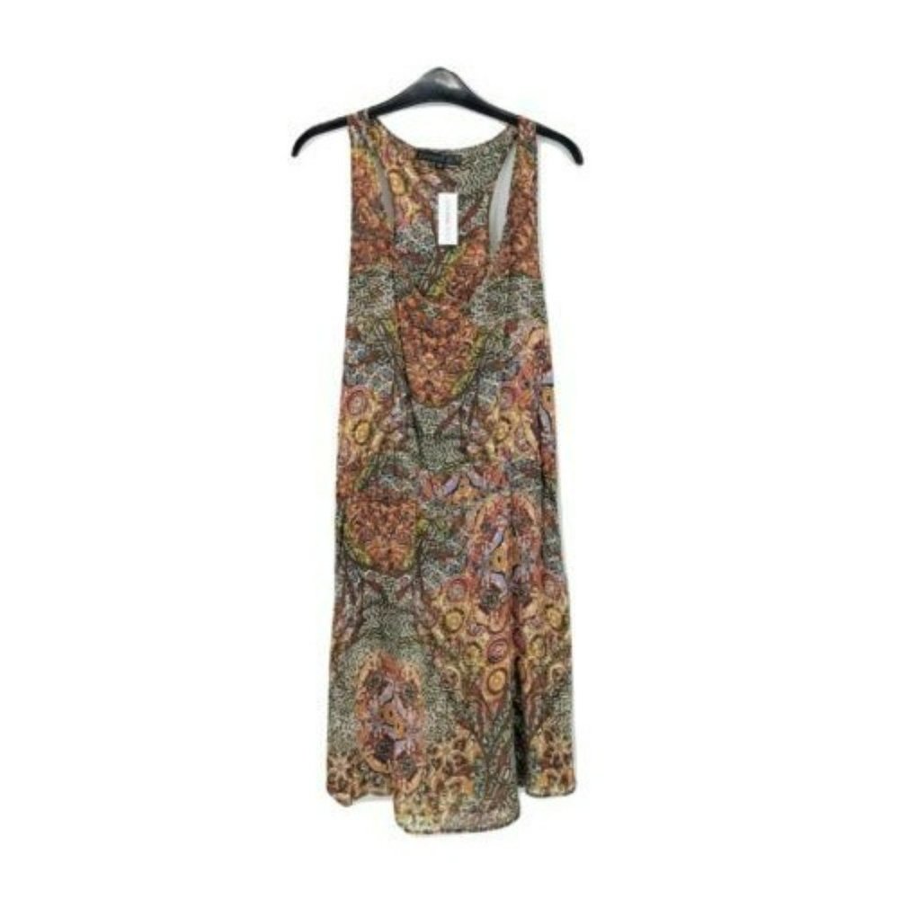 Johanne Beck Dress Womens Medium Sleeveless Racerback New